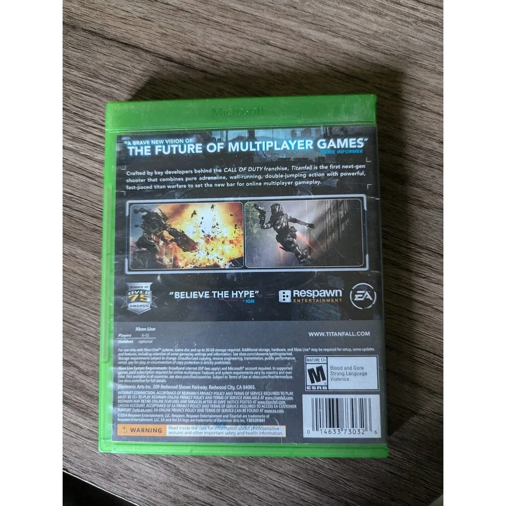 Microsoft Xbox One Game Titanfall